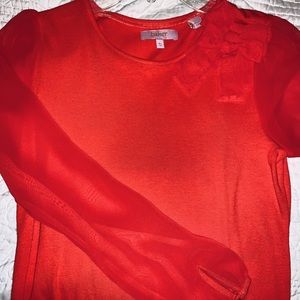 TED BAKER -Red Long Sleeves Blouse
